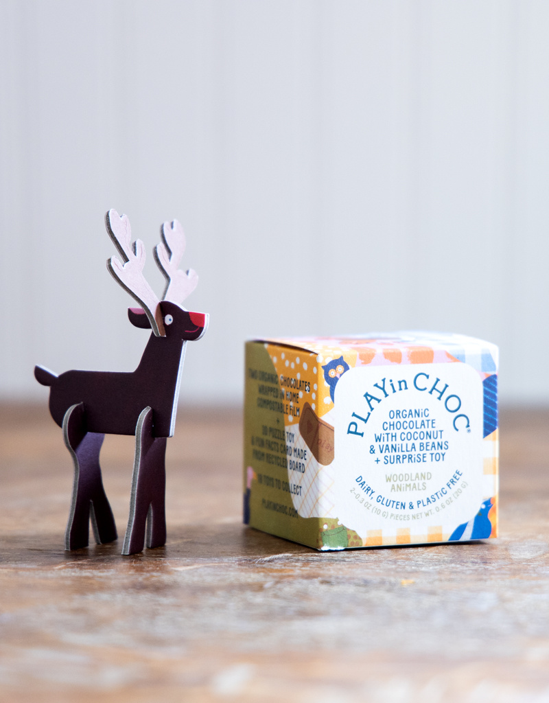 Woodland Animal Surprise Toy & Chocolate - The Birch Store Woodland Animal Surprise Toy & Chocolate - The Birch Store