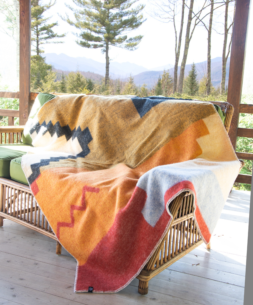 The Birch Store Fez 2 Wool Blanket