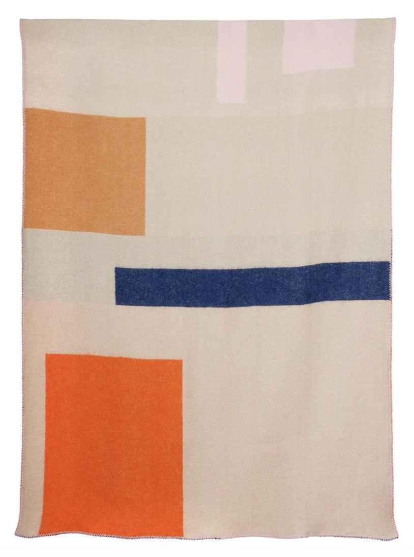 The Birch Store Bauhaused 2 Wool Blanket