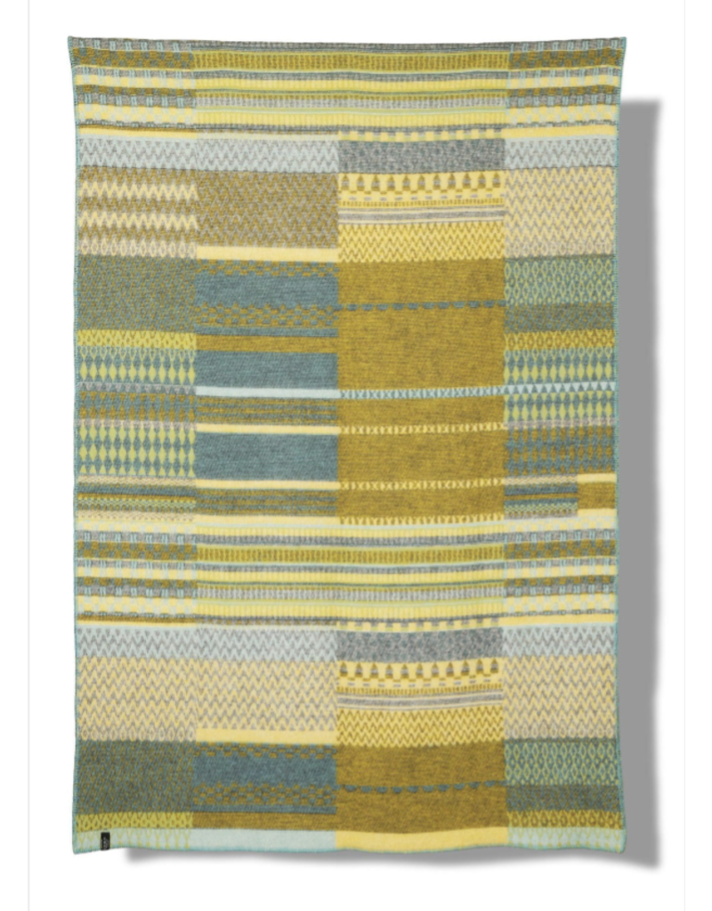 The Birch Store Patchwork Col. Yellow &Turquoise
