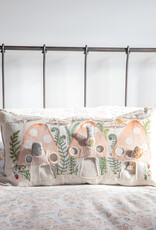 Coral & Tusk Mushroom Forest Pocket Pillow 14x26