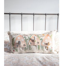 Coral & Tusk Mushroom Forest Pocket Pillow 14x26