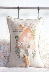 The Birch Store Mushroom House Pocket Pillow 12x16