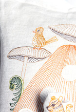 The Birch Store Mushroom House Pocket Pillow 12x16