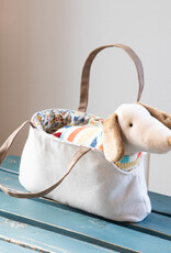 Creative Co-op CC Cotton Dachshund in Carrier