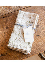 The Birch Store Natural Linen Mistletoe Napkin, Set of 2