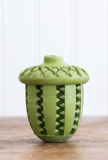 The Birch Store Green Natural Rubber Acorn Dog Toy