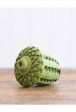The Birch Store Green Natural Rubber Acorn Dog Toy