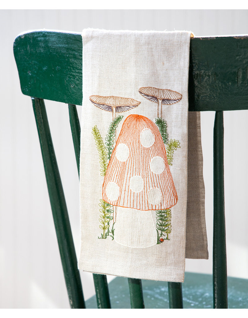 Coral & Tusk Coral & Tusk Woodland Linen Tea Towel