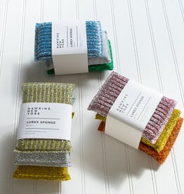 Hawkins NY Lurex Scrub Sponges Set of 3