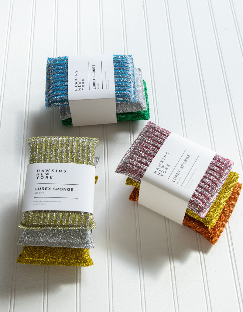 Lurex Scrub Sponges Set of 3 - The Birch Store