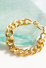 Jane Diaz Heavy Cuban Chain Bracelet