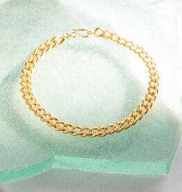 Jane Diaz Heavy Cuban Chain Necklace