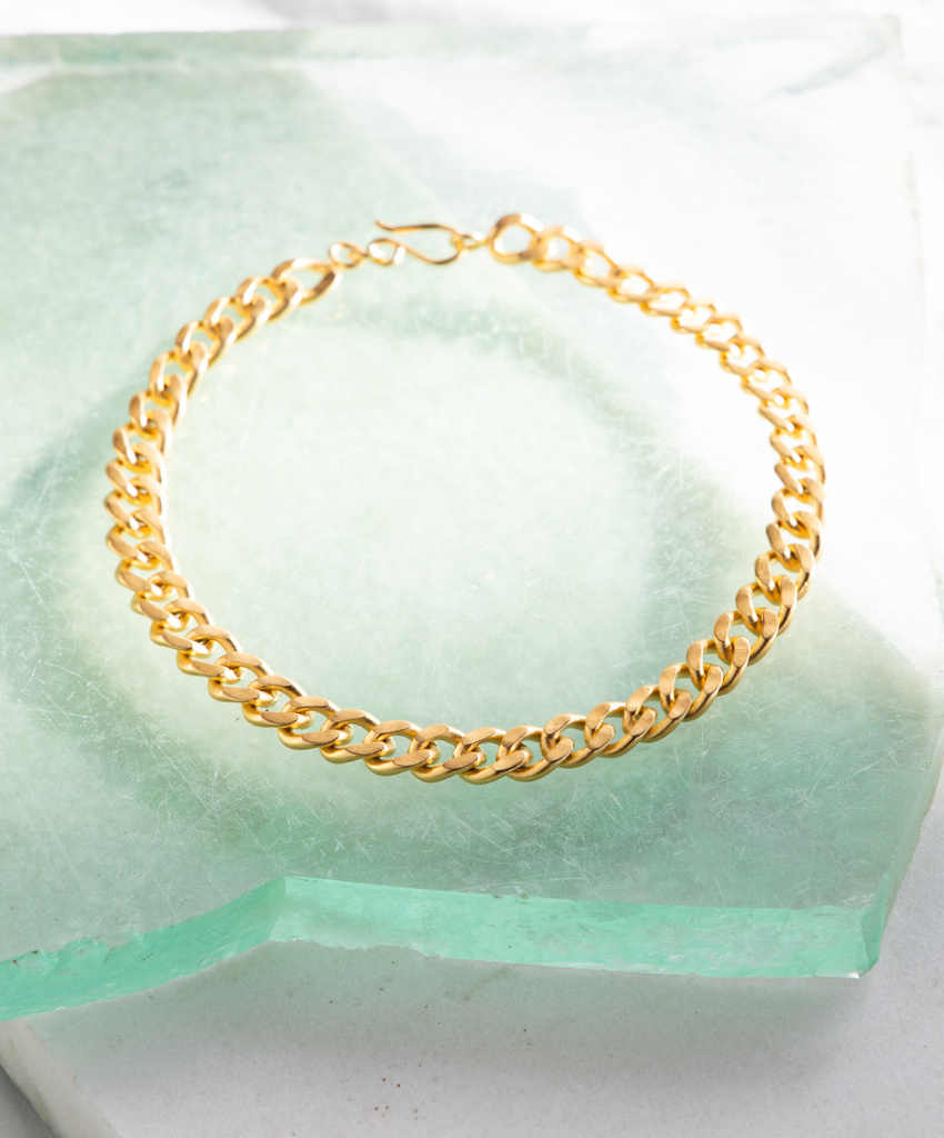 Jane Diaz Heavy Cuban Chain Necklace