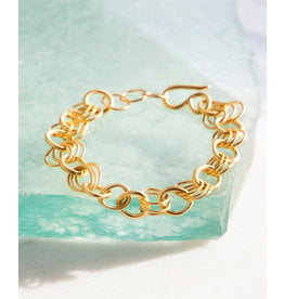 Jane Diaz Victorian Style Chain Bracelet