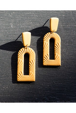 The Birch Store Abstract Polymer Earrings