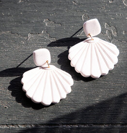 The Birch Store Abstract Polymer Earrings