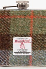 The Birch Store Harris Tweed Hip Flask 6 oz