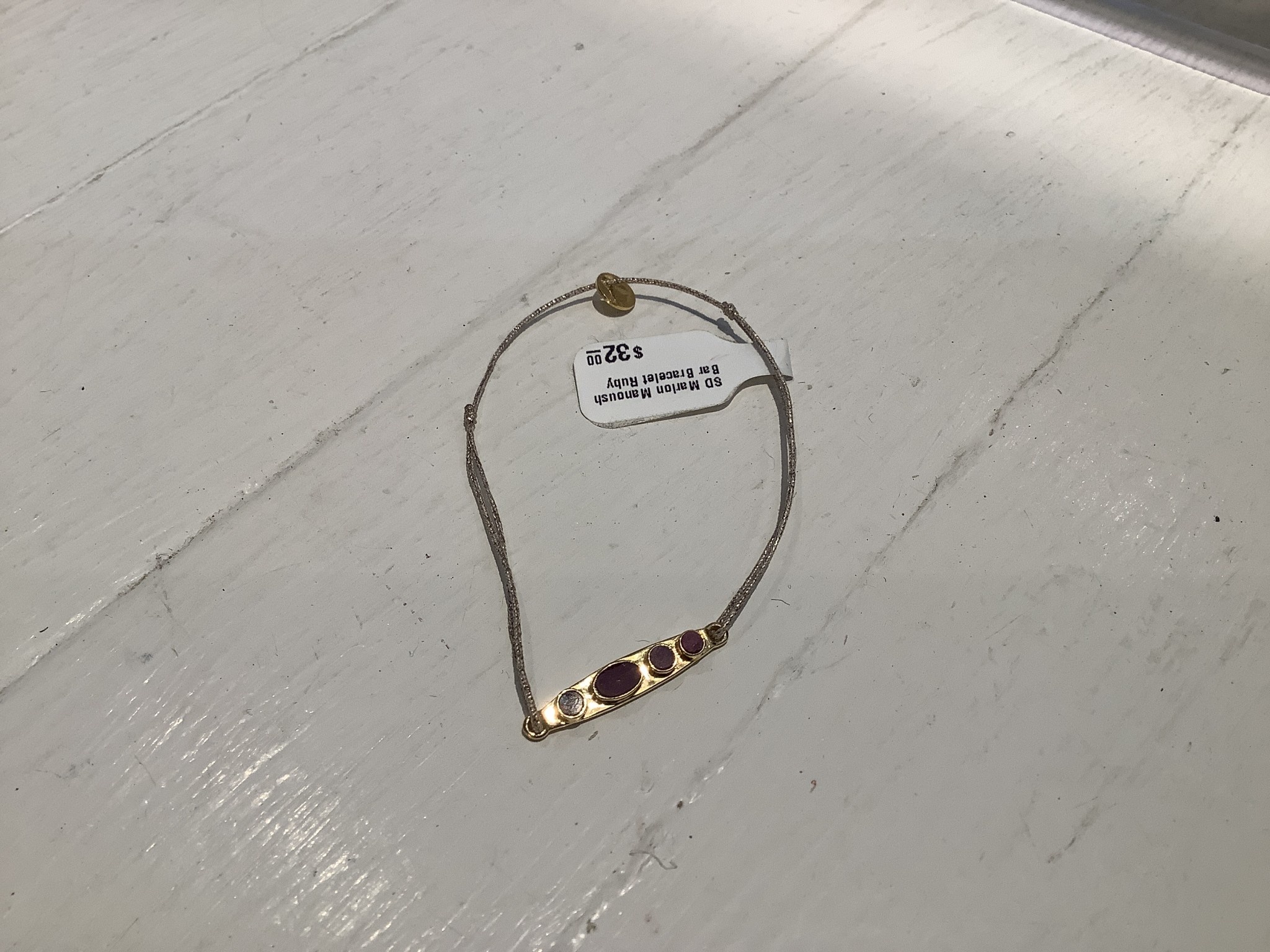 Sophie Deschamps Marion Manoush Bar Bracelet