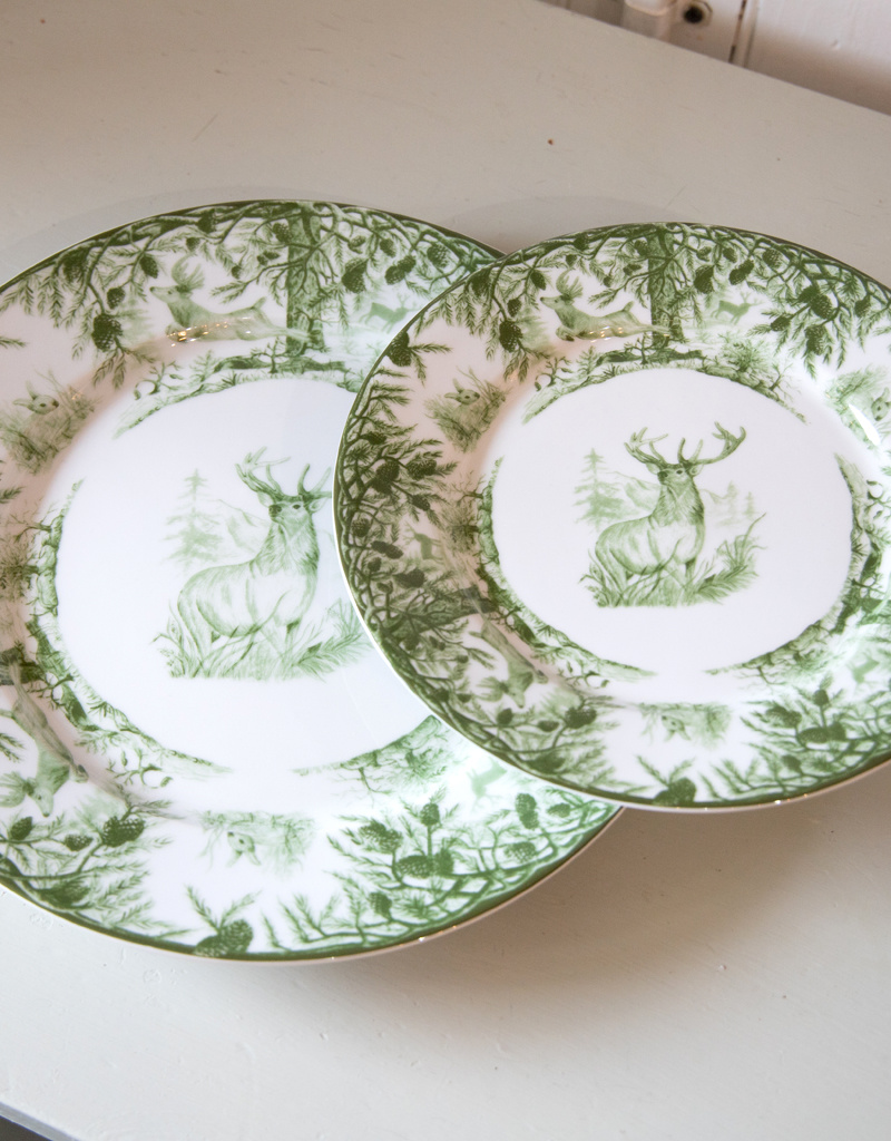 The Birch Store Forest Dessert Plate