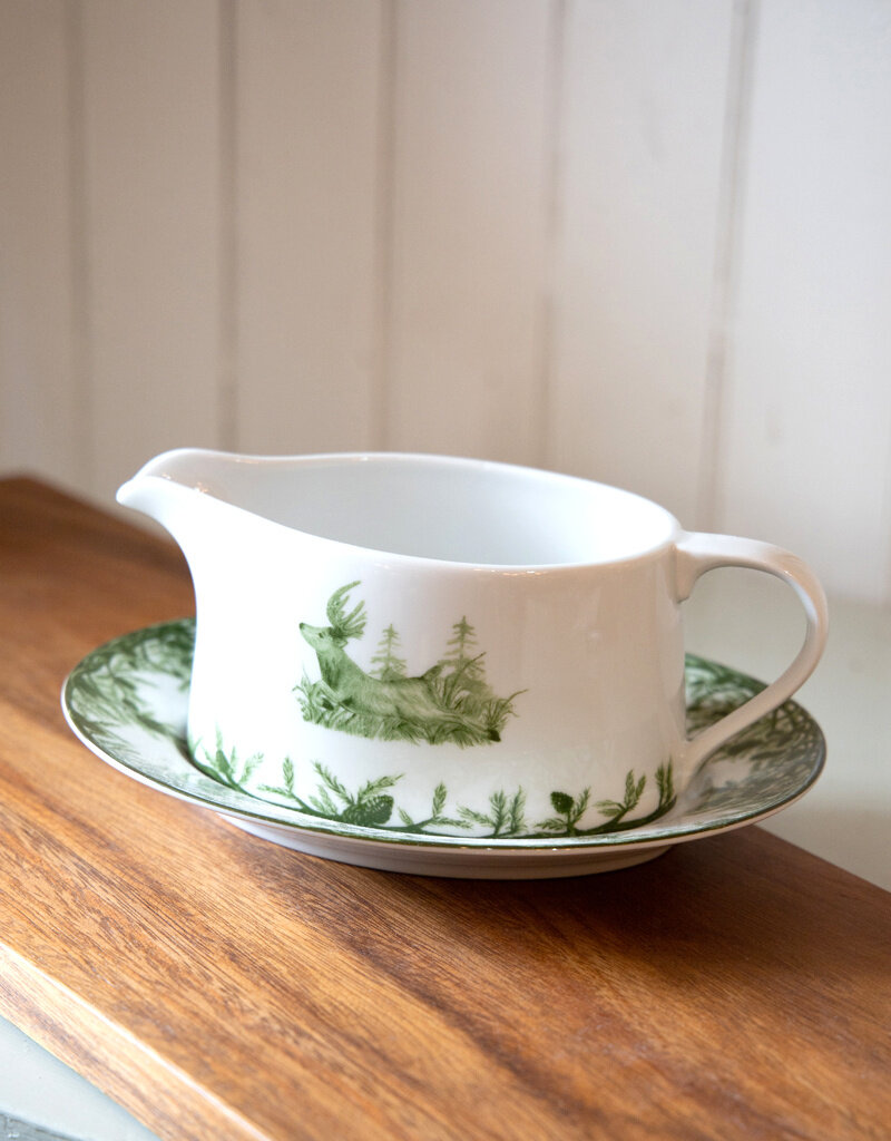 The Birch Store Forest Gravy Boat