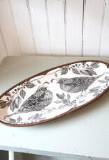 The Birch Store Earthenware Fish Platter