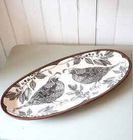 The Birch Store Earthenware Fish Platter