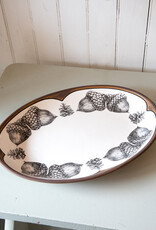 The Birch Store Earthenware Small Oval Platter