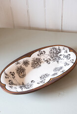 The Birch Store LZ Oblong Serving Dish Clover Brown