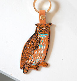 The Birch Store Nocturnal Owl Key Fob