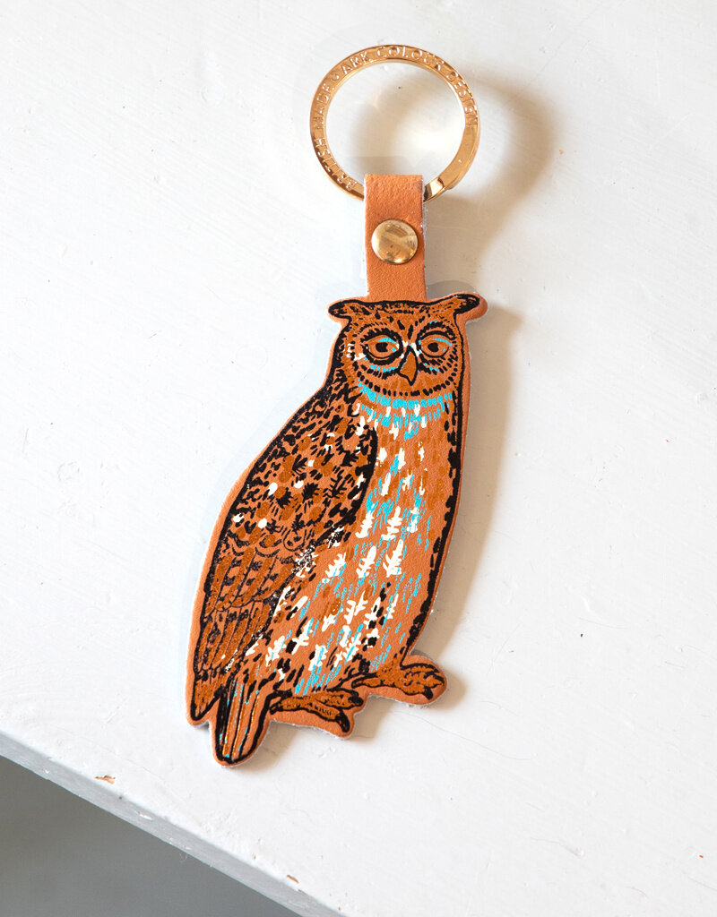 The Birch Store ACD Nocturnal Owl Key Fob