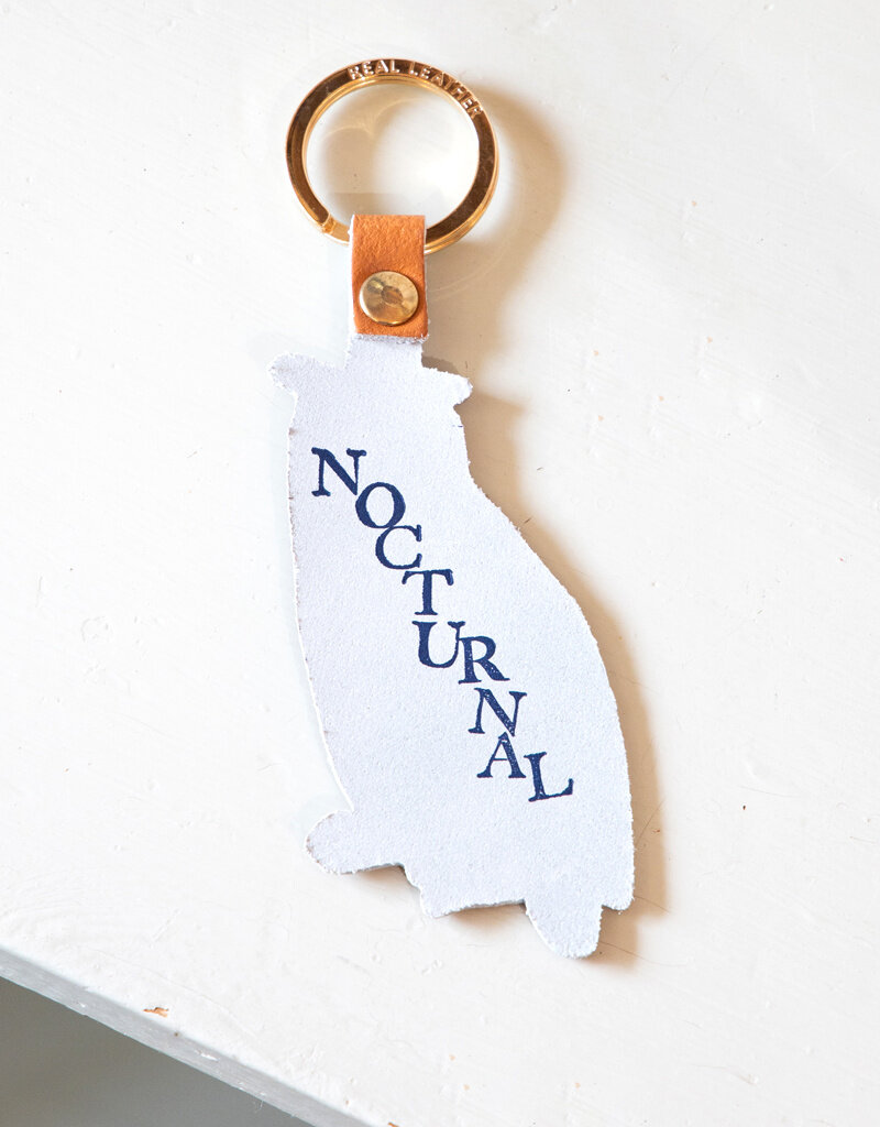 The Birch Store ACD Nocturnal Owl Key Fob