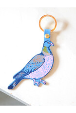 The Birch Store ACD Key Fob Feral Pigeon