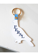 The Birch Store ACD Key Fob Feral Pigeon