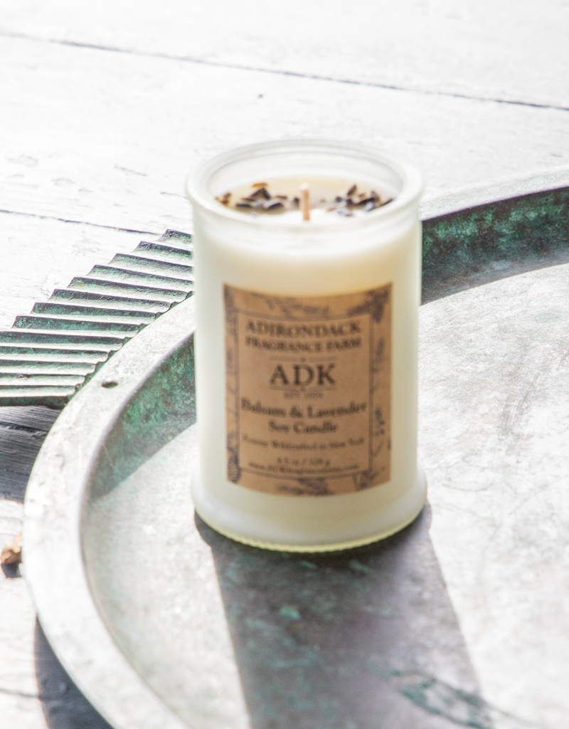 The Birch Store Soy Candle Balsam Lavender 4.5 oz.