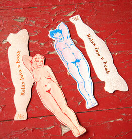 The Birch Store Saucy Leather Bookmark