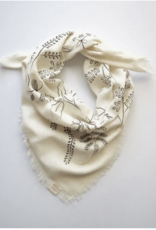 The Birch Store Raw Silk Bandana with Cuff