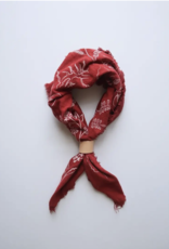 The Birch Store Raw Silk Bandana with Cuff