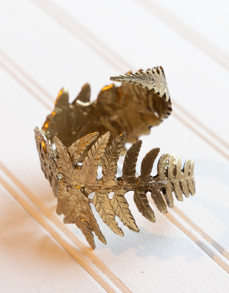 The Birch Store Fern Napkin Rings