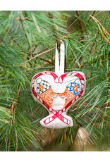 Coral & Tusk Fox Sweethearts Ornament