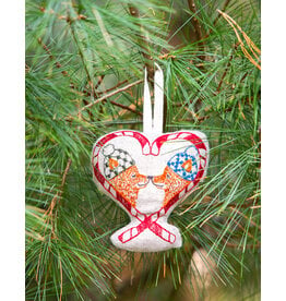 Coral & Tusk Fox Sweethearts Ornament