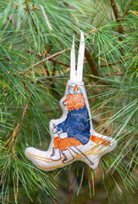 Coral & Tusk Downhill Fox Ornament