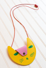 The Birch Store Cat Leather Pocket Purse