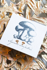 The Birch Store Gold Mushroom  Post Earrings