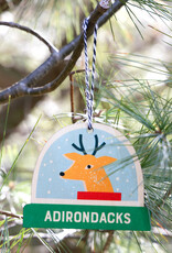 The Birch Store Wooden "Snow Globe" Ornament