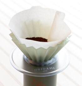 The Birch Store Resin Origami Dripper Matte Green