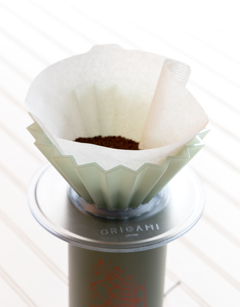 The Birch Store Origami Dripper Matte Green