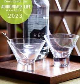 The Birch Store Stemless Martini Glass
