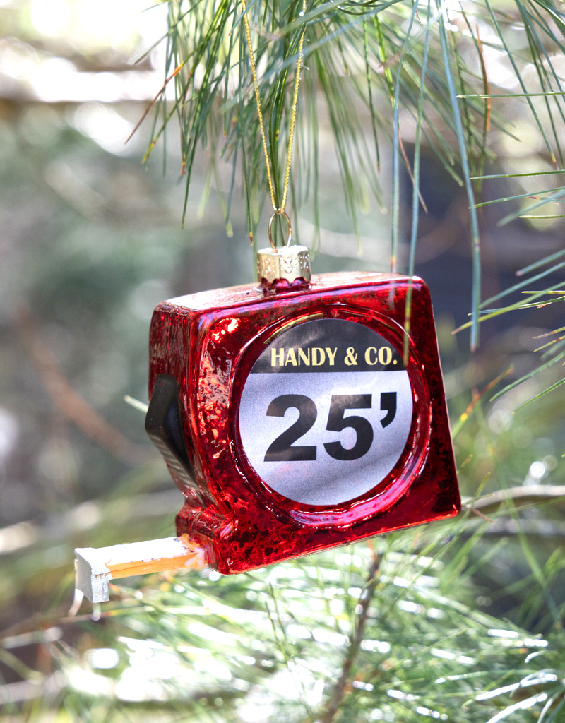 The Birch Store Tape Measure Ornament