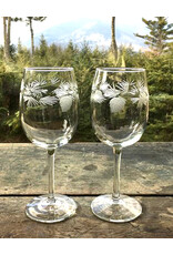 The Birch Store Icy Pine Large Wine Set of 2